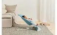Шезлонг для немовлят BabyBjorn Bouncer BLISS Woven Petal Quilt Blue — Photo 2