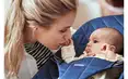 Шезлонг для немовлят BabyBjorn Bouncer BLISS Woven Navy Blue Classic Quilt — Photo 4