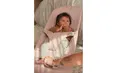 Шезлонг для немовлят BabyBjorn Bouncer BLISS Woven Petal Quilt Dusty Pink — Photo 10