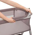 Ліжечко приставне Lionelo LUNA BEIGE TAUPE — Photo 6