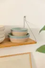 Набір посуду (миски, ложки, чашка) BIBS Complete Dinner Set - Sage — Photo 4