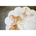 Килимок ігровий Childhome Flower 110 см білий/жовтий, арт. CCPMFL — Photo 4