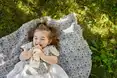 Нагрудник для годування Elodie Details Baby Bib Blue Garden — Photo 2