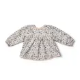 Нагрудник з рукавами для годування Elodie Details Longsleeved Baby Bib Blue Garden
