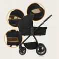 Універсальна коляска 3 в 1 Lionelo MERIL 3IN1 BLACK ONYX — Photo 4