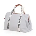 Сумка Childhome Mommy bag Signature canvas off white, арт. CWMBBSCOW — Photo 1