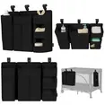 Органайзер для ліжечка Lionelo SIDEPOCKET LARGE BLACK