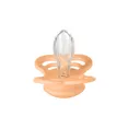Соска пустушка BIBS Supreme Silicone Symmetrical (симетрична) – Sunshine/Peach Sunset (2 в упаковці) 6міс.+ — Photo 2