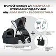 Дитяча коляска 2 в 1 M.5x Dark Grey PROMO