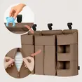 Органайзер для ліжечка Lionelo SIDEPOCKET LARGE BEIGE — Photo 2