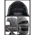 Універсальна коляска 2 в 1 Bair Pixel Anthracite Black — Photo 17