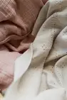 В'язана ковдра BIBS Knitted Blanket Pointelle Ivory — Photo 3