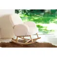 Крісло - гойдалка дитяче Childhome teddy white, арт. RCKTOW — Photo 1