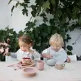 Набір для годування Elodie Details Silicone Bowl Set Sunrise Blue — Photo 1