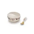 Набір для годування Elodie Details Silicone Bowl Set Blue Garden