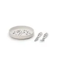 Набір для годування Elodie Details Silicone Plate Set Dalmatian Dots