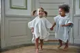 Рушник-пончо для ванни Elodie Details Bath Poncho Vanilla White — Photo 1