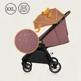 Прогулянкова коляска Lionelo INGRID PINK MUAVE — Photo 4