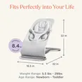 Крісло-шезлонг Ergobaby Light Gray — Photo 2