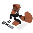 Універсальна коляска 2 в 1 Lionelo MIKA PLUS 2IN1 BROWN RUST — Photo 1