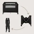 Манеж Lionelo AMELIE BLACK CARBON — Photo 1