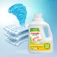 Органічний рідкий пральний порошок-концентрат Friendly Organic магнолія 1,57 літрів (53 прання) — Photo 3