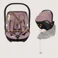 База з автокріслом Lionelo MOXIE I-SIZE SET PINK MAUVE — Photo 1