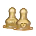 Змінні соски для пляшечки BIBS Bottle Niple 2 pack Latex Fast Flow (швидкий потік)