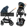 Універсальна коляска 3 в 1 Lionelo AMBER BLUE NAVY