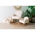 Крісло - гойдалка дитяче Childhome teddy white, арт. RCKTOW — Photo 4