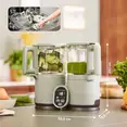 Блендер-пароварка Babymoov Nutribaby GLASS - селадон зелений — Photo 2