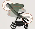 Прогулянкова коляска Lionelo IVA GREEN FOREST — Photo 3
