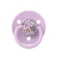 Пустушка BIBS x Liberty De Lux Silicone Round (кругла) Onesize – Chamomile Lawn Mauve / Violet Sky Mix (2 в упаковці) 0-36 міс. — Photo 1