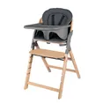 Стілець для годування Lionelo MEGAN GREY WOOD