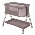 Ліжечко приставне Lionelo LUNA BEIGE TAUPE — Photo 4