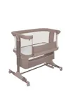 Ліжечко приставне Lionelo JODIE BEIGE TAUPE