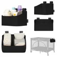 Органайзер для ліжечка Lionelo SIDEPOCKET SMALL BLACK