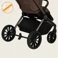 Універсальна коляска 2 в 1 Lionelo MIKA PLUS 2IN1 MOCHA MOUSSE — Photo 2