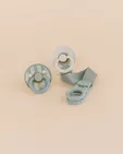 Подарунковий набір пустушки та тримач для соски BIBS Colour Pacifier &amp; Loop Clip Gift Set Latex – Sage — Photo 3