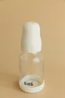 Скляна дитяча пляшечка BIBS Glass Baby Bottle Body 120 мл (повільний потік) — Photo 2