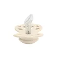 Соска пустушка BIBS Infinity Silicone Anatomical (анатомічна) – Ivory 6міс.+
