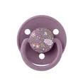 Пустушка BIBS x Liberty De Lux Silicone Round (кругла) Onesize – Chamomile Lawn Mauve / Violet Sky Mix (2 в упаковці) 0-36 міс. — Photo 2