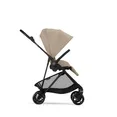 Прогулянкова коляска Cybex Melio Carbon Almond Beige (з бампером) — Photo 2