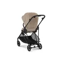 Прогулянкова коляска Cybex Melio Carbon Almond Beige (з бампером) — Photo 5