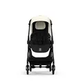Прогулянкова коляска Cybex Melio Carbon Canvas White (з бампером) — Photo 1