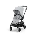 Прогулянкова коляска Cybex Melio Carbon Fog Grey (з бампером)