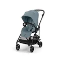  Прогулянкова коляска Cybex Melio Carbon Stormy Blue (з бампером)