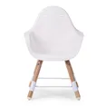 Стілець для годування Childhome Evolu 2 з бампером natural/white, арт. CHEVOCHNW — Photo 7