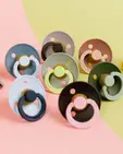 Пустушка Studio Colour 2 PACK Fusion Latex Round (кругла) – Sage Hunter Green mix (2 в упаковці) 6-18 міс. — Photo 4