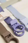 Тримач-стрічка для пустушки з петлею BIBS Pacifier Clip Loop Sage — Photo 10